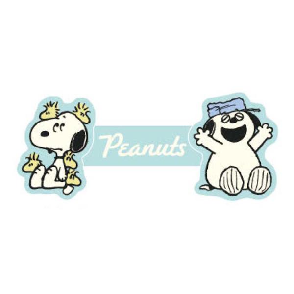 スヌーピー ケーブルホルダー グリーン まとめる コードホルダー バンド 束ねる SNOOPY &amp; ...