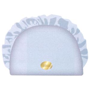 mofusand×日比谷花壇 フリルポーチ Bloom 044101 モフサンド ぢゅの 猫 HIBIYA-KADANコラボ