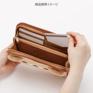 リラックマ ぬいぐるみマルチ貴重品ケース リラ...の詳細画像3