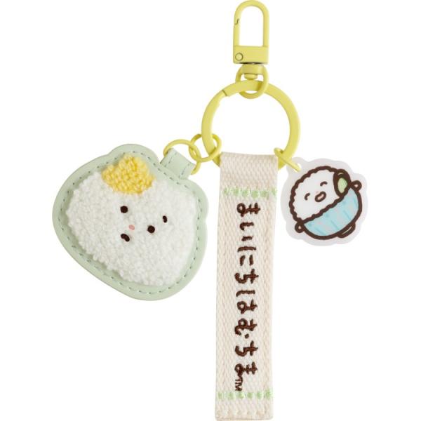【5月上旬以降〜出荷】まいにちはむちま ワッペンキーホルダー 第2弾 サガラ刺繍 タグキーホルダー ...