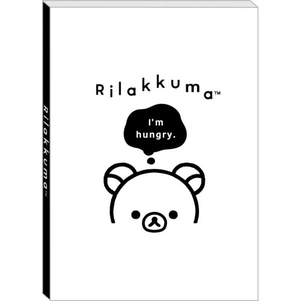 リラックマ メモパッド MH31501 BASIC RILAKKUMA MONOCHROME ベーシ...