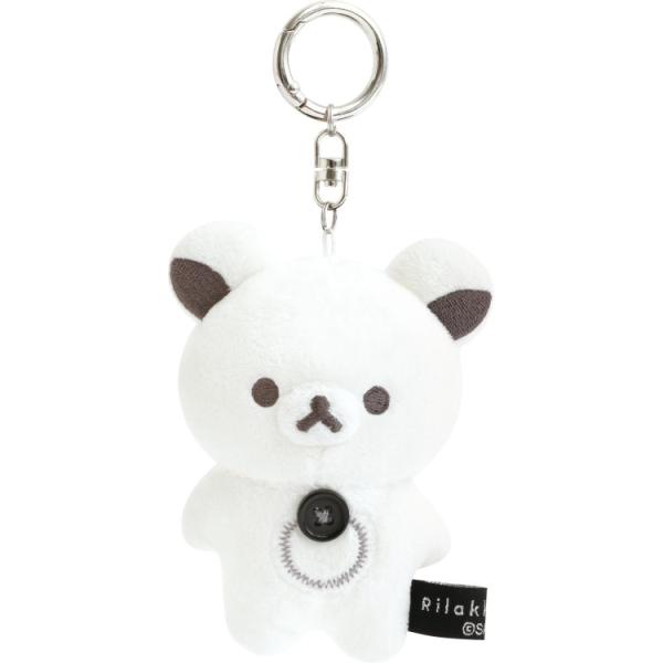 リラックマ ぶらさげぬいぐるみ コリラックマ BASIC RILAKKUMA MONOCHROME ...