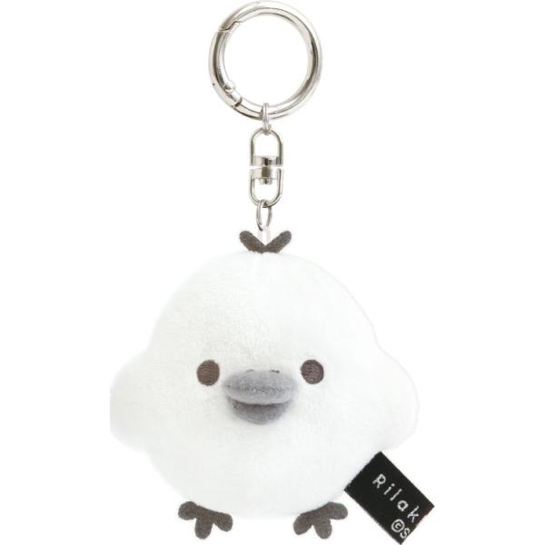 リラックマ ぶらさげぬいぐるみ キイロイトリ BASIC RILAKKUMA MONOCHROME ...