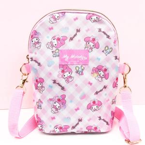 【未使用】マイメロディ バッグ　マイメロ　プリメロ　Sanrio sanrio（サンリオ） マイメロディ キッズフェイス形ショルダーバッグ