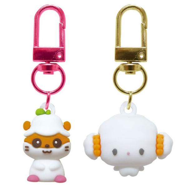 サンリオキャラクターズ PVCペアキーホルダー コロコロクリリン こぎみゅん 623982 ゴールデ...