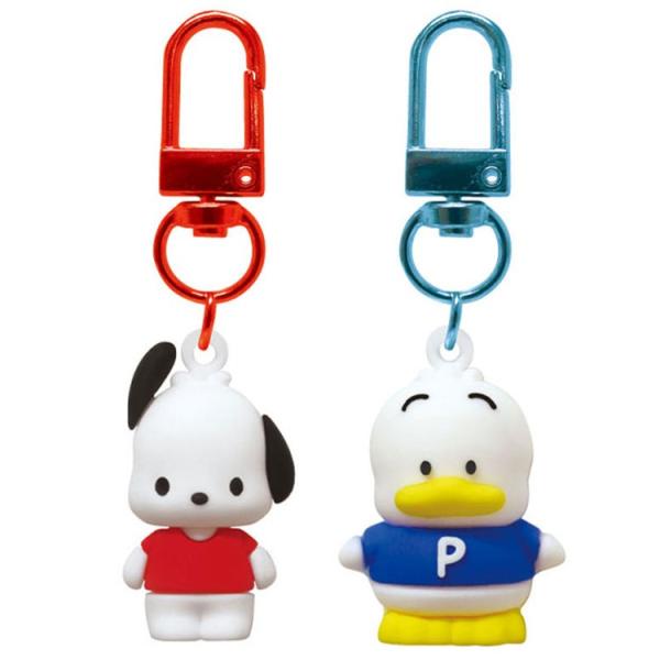 サンリオキャラクターズ PVCペアキーホルダー ポチャッコ あひるのペックル 624019 Poch...