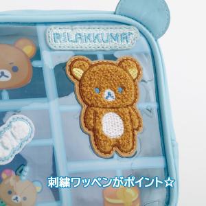 リラックマ スクエアポーチ リラックマラボ プ...の詳細画像3