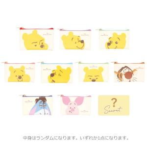 【中身はランダム】くまのプーさん シークレットフラットミニポーチ 286072 Winnie the Pooh ディズニー