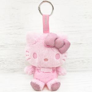 ハローキティ ふわふわグリッターマスコット PK 228659 キーホルダー