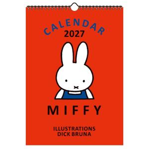 ミッフィー [2027年カレンダー]フック付 ウォール リング 壁掛け 055471 Miffy ディックブルーナ