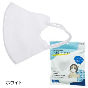 冷感小顔マスク 立体不織布シルエット 普通サイ...の詳細画像1