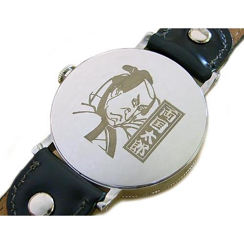 ”江戸之刻”裏蓋名入れサービス【浮世絵＆千社札】