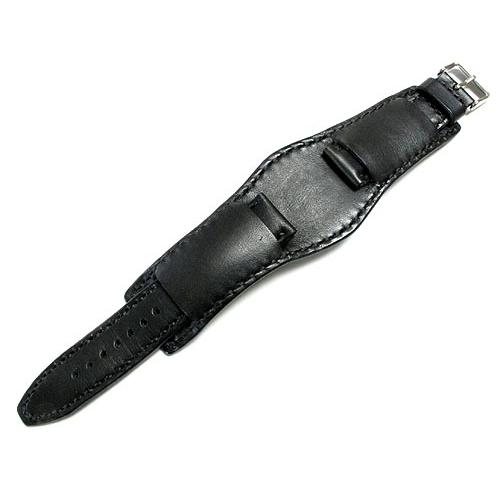 EARNEST ハンドメイド/ロングベース/栃木レザーカーフ/尾錠付き　18mm,20mm,22mm...