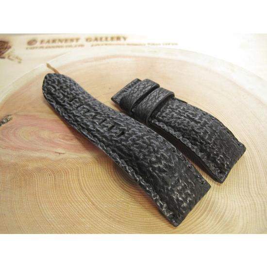 EARNEST ハンドメイド/パネライ純正Dバックル対応（バックル無し）/シャークスキン　22mm,...