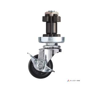 ハンマーキャスター ENシリーズ自在SP付ゴム車40mm 4152EN-R40-BAR01