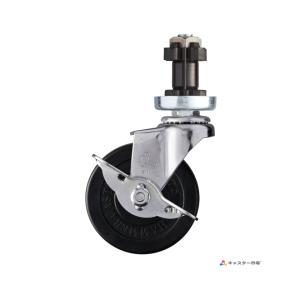 4152EN-R75 ハンマーキャスター 自在ストッパー付