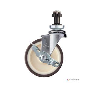 4152EN-UB100 ハンマーキャスター 自在ストッパー付