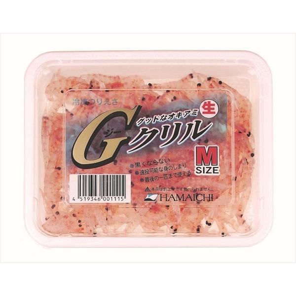 冷凍品 Ｇクリル Ｍ 釣り餌 つり えさ オキアミ つけえさ 船釣り 磯釣り(一回購入140個まで)