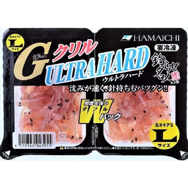 冷凍品 Ｇクリル Ｗパック ウルトラハードＬ 釣り餌 つり えさ オキアミブロック つけえさ 船釣り...