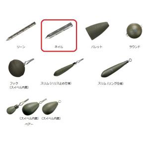 ダイワ バザーズワームシンカーTG ネイル(ノーマル)