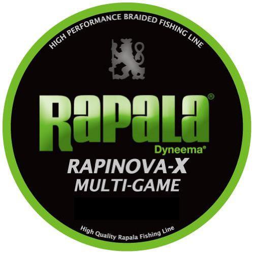 ラパラ ラピノヴァ・エックス マルチゲーム 150m 1.2号/22.2lb ライムグリーン PEラ...