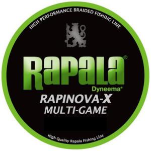 ラパラ ラピノヴァ・エックス マルチゲーム 200m 1.0号/20.8lb ライムグリーン PEライン(qh)｜casting