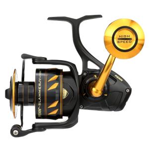 HIGH SPEED PENN 850SS スピニングリール 黒と金 Penn（ペン） [90] スラマーIV 8500HS : かめや釣具 - 通販 - Yahoo