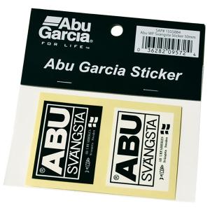 【ネコポス対象品】AbuGarcia ステッカー Abu ウォータープルーフスヴァングスタステッカー 50mm 1555884 ステッカー