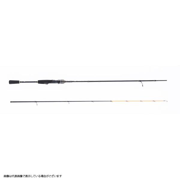 アブガルシア(Abu) 黒船 KKSS-180Mキス先調子8:2 (スピニング2ピース) 船竿