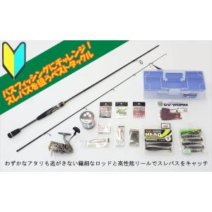 バス釣り 初心者 セット スピニングタックル 初心者用