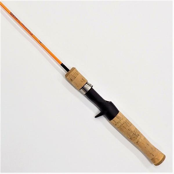 ＃バズり鱒 トラウトロッド 4.0ft ベイト くまのみオレンジ 初心者 管理釣り場 ニジマス 竿 ...