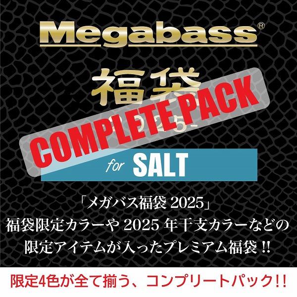 MEGABASS 2025福袋 SALT SET 4色コンプリートパック