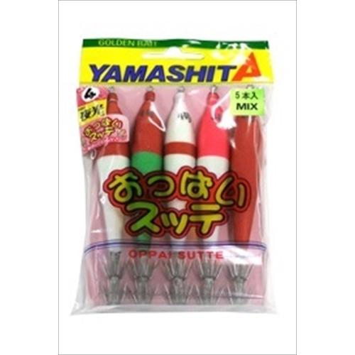 【ネコポス対象品】ヤマリア オッパイスッテ布巻 4-T2 (5本入) FP/MIX スッテ
