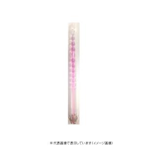 ヤマリア タマゴ針 11cm 1段針 PLC ピンク/ラメクリア イカヅノ
