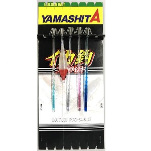 ヤマシタ　イカ釣プロサビキ　Ｋ５ＯＳ　１１−１　５本 仕掛け