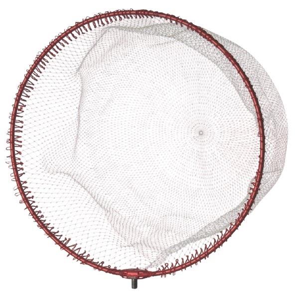 昌栄 磯用品 825 ウルトラフレーム 極 ワンピース 網付 45cm ホワイト/レッド