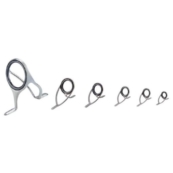 富士工業 ガイド T-RVSG306 チタンフレーム SiCガイドセット トーナメント30セット