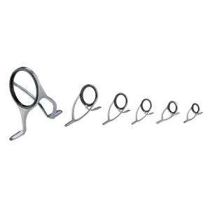 富士工業 ガイド T-KWSG306 チタンフレーム SiCガイドセット 投げ