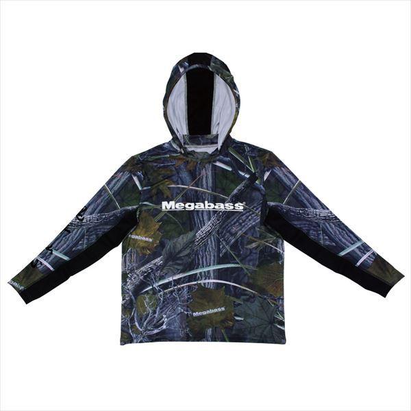 メガバス　GAME HOODIE(ゲームフーディ) REAL CAMO(リアルカモ） (XS) ウェ...