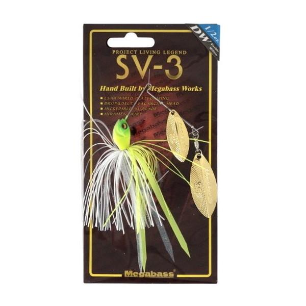 メガバス スピナーベイト バズベイト SV-3 (1/2oz DW) (SP-C) マットチャート