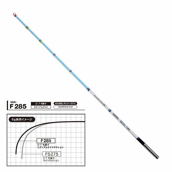 バリバス 公魚工房 ワカサギ穂先 ワークスリミテッド F-285 ワカサギ竿