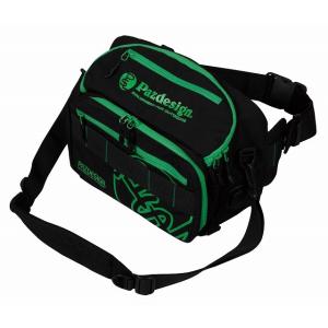 パズデザイン SAC-107 PSLヒップバック2 ブラック タックルバッグ