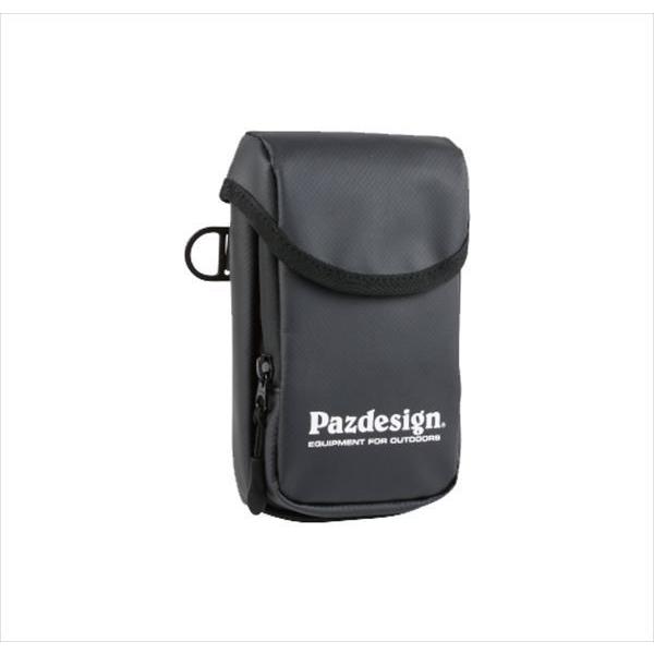パズデザイン PAC-319 ターポリンモバイルポーチ ブラックホワイト タックルバッグ