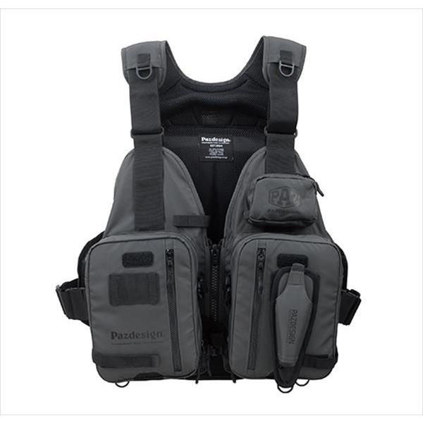 パズデザイン ライフジャケット SLV-035 PSLオールラウンドベスト ガンメタ