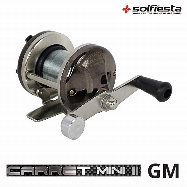 ソルフィエスタ　CARRET MINI II　（キャレットミニツー） ガンメタ ワカサギ釣り・穴釣り...