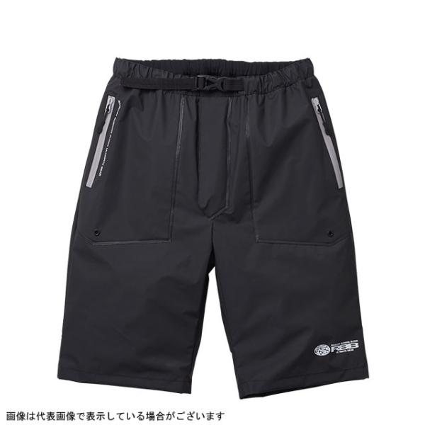 8846 RBB マリンハーフパンツ ブラック LL レインウェア