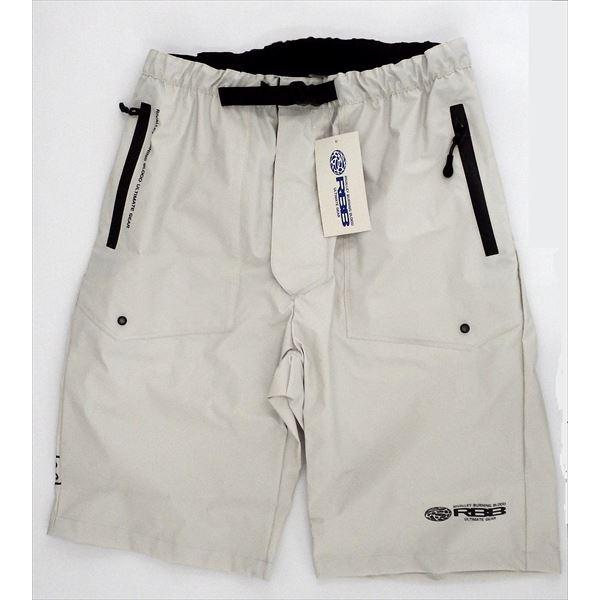 双進 レインウェア 8846 RBB マリンハーフパンツ ライトグレー L