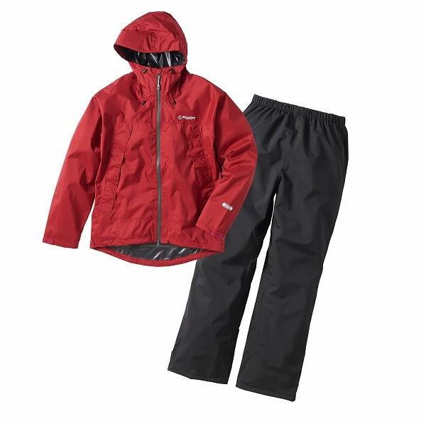 双進　６４３１　リバレイ　ＲＬ　コンフォータブルレインスーツ　オックスブラッド　Ｍ レインウェア