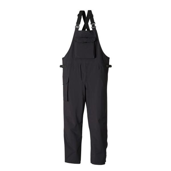 双進 レインウェア 10012 SCレインオーバーオール ブラック L