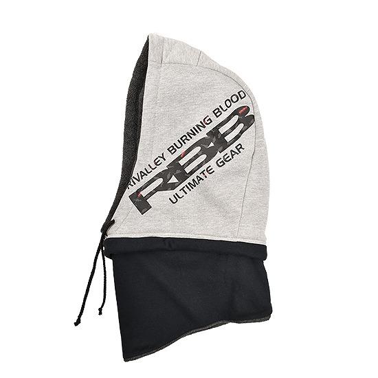 【訳あり】双進　ＲＢＢ　フーデットネックウォーマー　ＧＹ／カモ